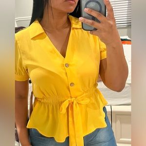 Yellow Blouse
